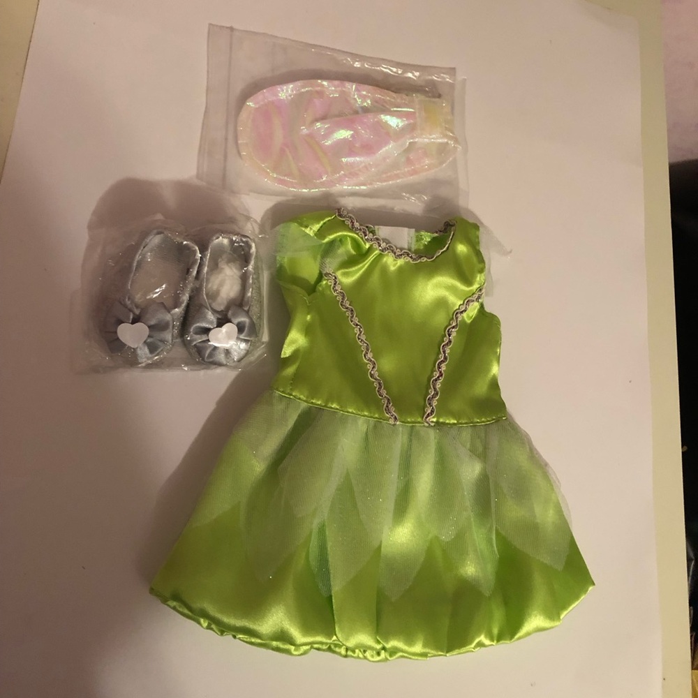 18 inch doll Tink costume